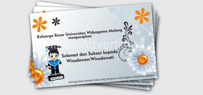 Kartu ucapan wisuda  ACADEMIC INDONESIA