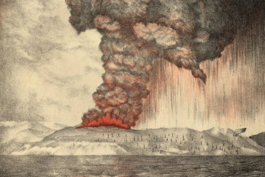  kliping bencana alam 131Tahun Letusan Krakatau