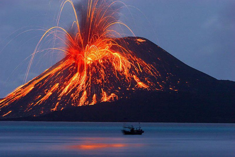 Letusan Gunung Berapi Krakatau