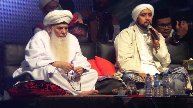 Foto Habib Syech dan Syech Muhammad Al Kabani