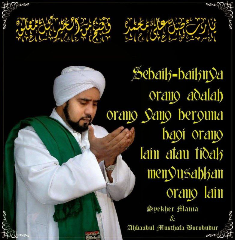 kata-kata Habib Syech abdul