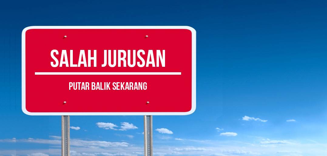 salah jurusan kuliah