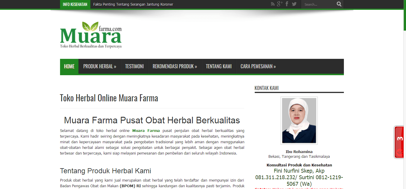 Toko Herbal Online