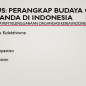 Perangkap Budaya bagi orang-orang belanda di indonesia