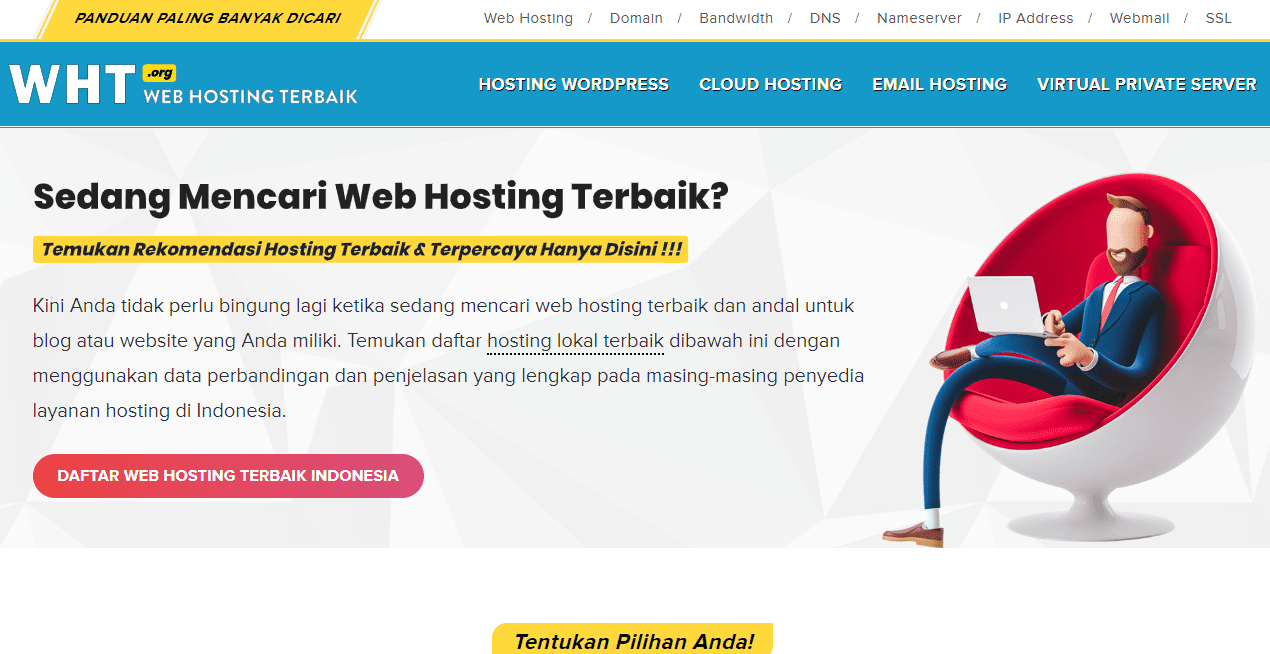 Cara Memilih Hosting