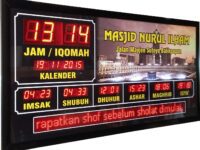 Cara Setting Jam Digital Masjid