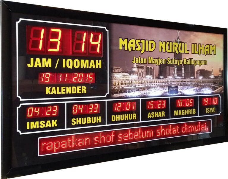 Cara Mengatur Kalender Pada Jam Digital Jovitech